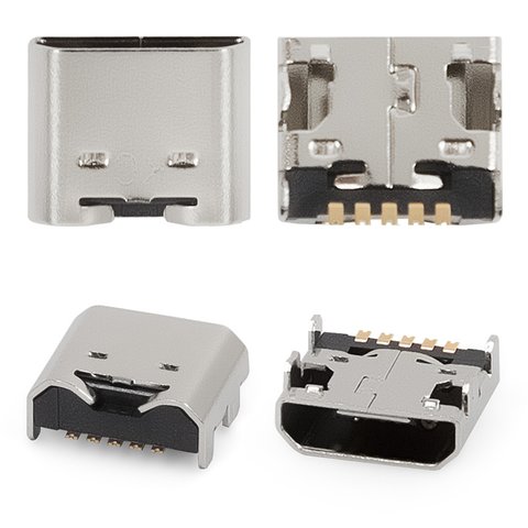 Коннектор зарядки для LG P895 Optimus Vu, T370, T375, 5 pin, micro USB тип B