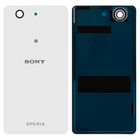 Задня панель корпуса для Sony D5803 Xperia Z3 Compact Mini, D5833 Xperia Z3 Compact Mini, біла