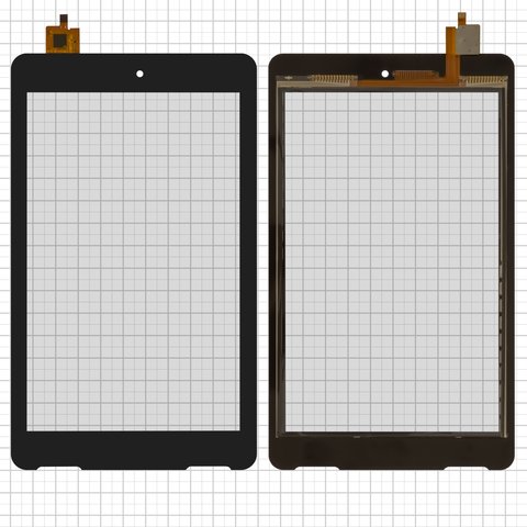 Сенсорний екран для China Tablet PC 7"; Crown B767; IconBIT NetTAB Matrix DX NT 0709M ; Impression ImPAD 5313; Teclast P78S; Explay Surfer 7.03, чорний, 109 мм, 6 pin, 186 мм, ємнісний, 7", #DY F 07027 V4