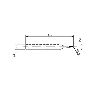 Паяльное жало Pro'sKit 5SI 139 SB