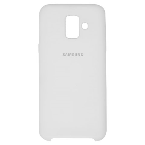 Чехол для Samsung A600 Dual Galaxy A6 2018 , белый, Original Soft Case, силикон, white 09 