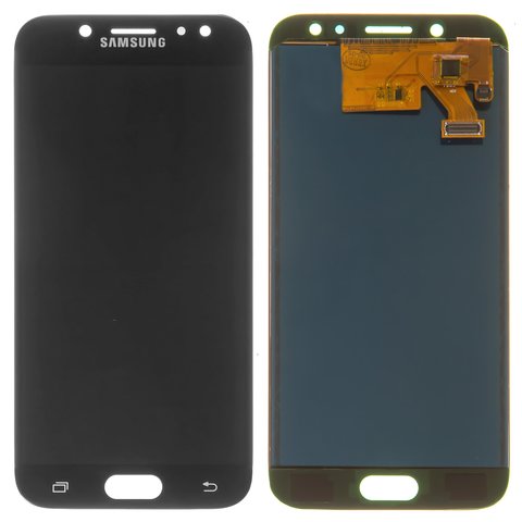 Дисплей для Samsung J530 Galaxy J5 2017 , чорний, з регулюванням яскравості, без рамки, Сopy, TFT 