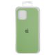 Чехол для iPhone 12 Pro Max, мятный, Original Soft Case, силикон, mint (01)