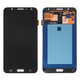 Дисплей для Samsung J700 Galaxy J7, черный, без логотипа, без рамки, High Copy, (OLED)