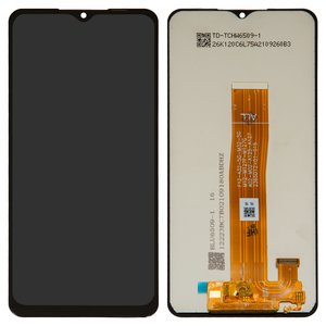 Дисплей для Samsung A022F Galaxy A02, A125F Galaxy A12, A127 Galaxy A12 Nacho, A326 Galaxy A32 5G, M022 Galaxy M02, M127 Galaxy M12, M326 Galaxy M32 5G, черный, Best copy, без рамки, Сopy