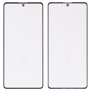 Скло корпуса G+OCA PRO для Xiaomi Poco F5, Redmi Note 13 5G, з ОСА плівкою, чорне