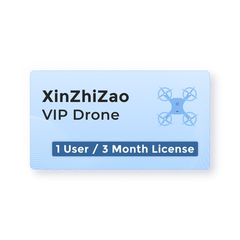 Ліцензія XinZhiZao Drone VIP 1 користувач 3 місяці 