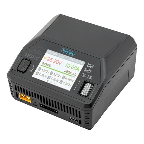 Зарядний пристрій ToolkitRC M8AC , Original, AC 200W, DC 600W