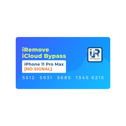 iRemove iCloud Bypass для iPhone 11 Pro Max [NO SIGNAL]