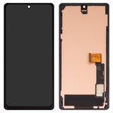 Дисплей для Google Pixel 7 Pro, чорний, з рамкою, Сopy, (TFT)