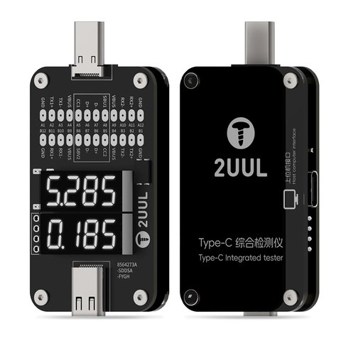 USB тестер 2UUL PW32, USB тип C