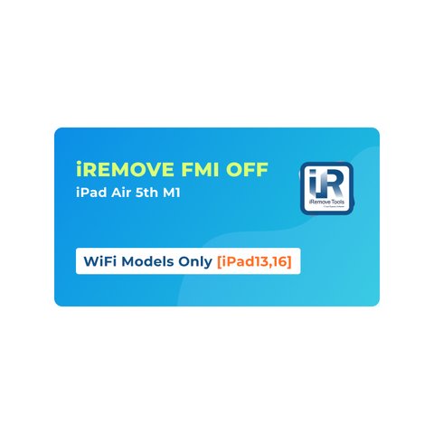 iRemove FMI OFF iPad Air 5th M1 лише WiFi моделі [iPad13,16]