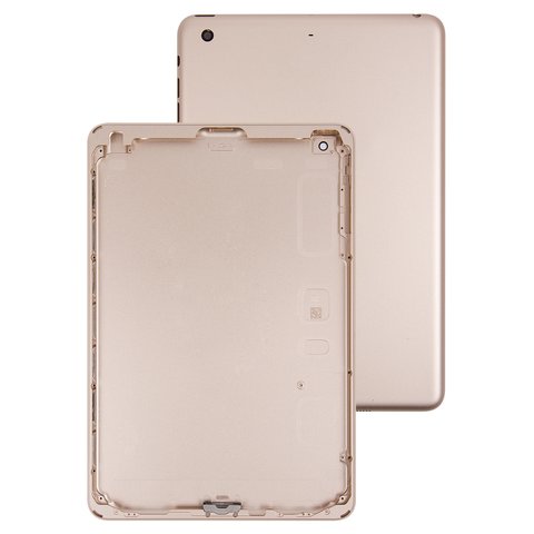 Panel trasero de carcasa puede usarse con Apple iPad Mini 3 Retina, dorada, versión Wi Fi 