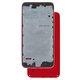 Housing compatible with Samsung A105F/DS Galaxy A10, (red)