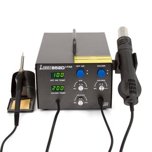 Hot Air Soldering Station Lukey 852D+FAN