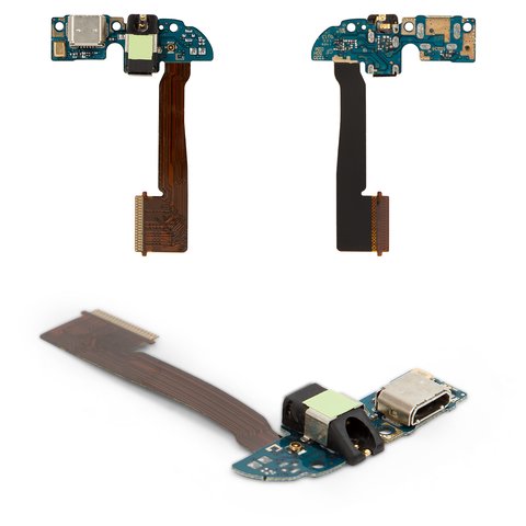 Cable flex puede usarse con HTC One M8, One M8s, del micrófono, del conector de carga, con componentes, 16 GB