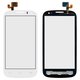 Touchscreen compatible with Alcatel One Touch 5036 POP C5 Dual SIM, (white)