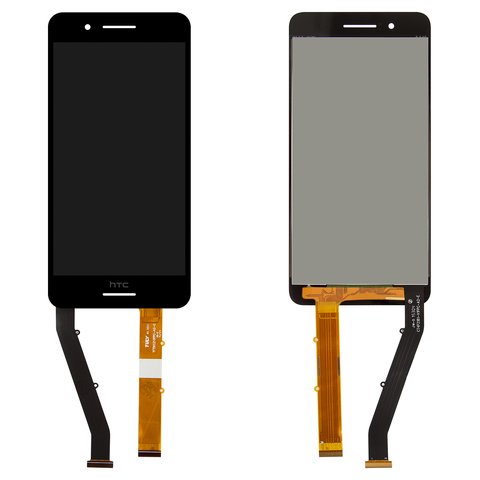 Pantalla LCD puede usarse con HTC Desire 728G Dual Sim, negro, sin marco, Original PRC 