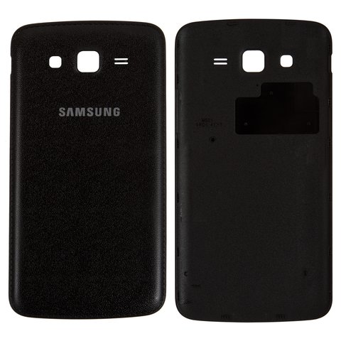 Battery Back Cover compatible with Samsung G7102 Galaxy Grand 2 Duos, black 