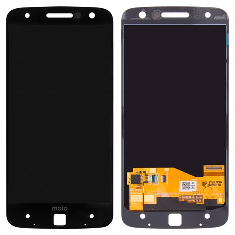 LCD compatible with Motorola XT1650 Moto Z, black, Original PRC  