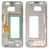 Housing Middle Part compatible with Samsung G950FD Galaxy S8, (golden, maple gold)