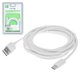 USB Cable Bilitong, (USB type-A, USB type C, 300 cm, white)