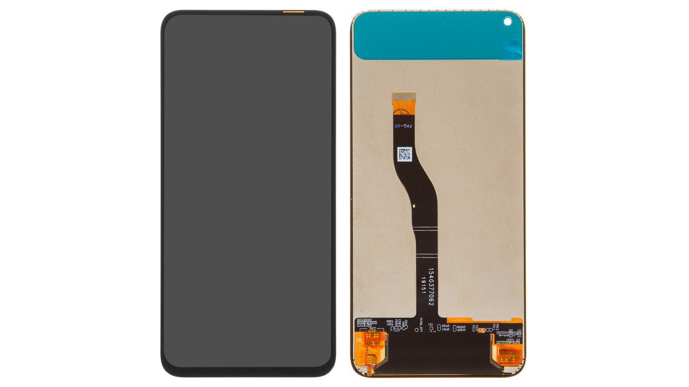 LCD compatible with Huawei Honor View 20 (V20), (black, without
