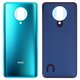 Panel trasero de carcasa puede usarse con Xiaomi Poco F2 Pro, azul, Logo Poco, M2004J11G