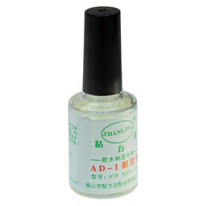 Limpiador Zhanlida AD 1, remueve el pegamento instantáneo, 10 ml