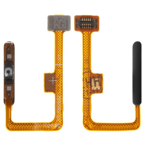 Flat Cable compatible with Xiaomi 11 Lite, 11 Lite 5G, 11 Lite 5G NE, for fingerprint recognition Touch ID , black, M2101K9AG, boba black 