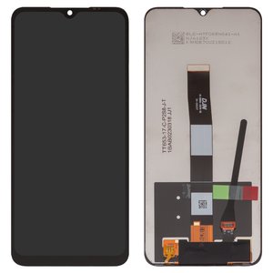 Pantalla LCD puede usarse con Xiaomi Poco C3, Redmi 10A, Redmi 9A, Redmi 9AT, Redmi 9C, negro, sin marco, Box  M2006C3LG, M2006C3LI, M2006C3LC, M2006C3MG, M2006C3MT