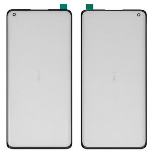 Housing Glass G+OCA PRO compatible with OnePlus 8 Pro, with OCA film, black 