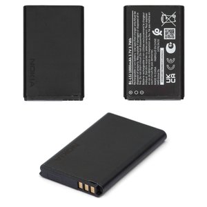 Battery BL L5J compatible with Nokia 105 2023 , Li ion, 3.7 V, 1000 mAh, Original PRC  