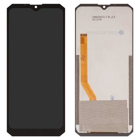 LCD compatible with Oukitel K15 Plus, K15 Pro, black, without frame, High Copy 