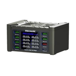 Mains Charger Mechanic V Power 8 Pro, 110 W, Quick Charge, Power Delivery PD , 8 ports 