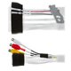 Cable de video de 51 pines (+ 16 pines) para Lexus RX200t, CT200h, ES250, ES300h, ES350, NX200t, NX300h