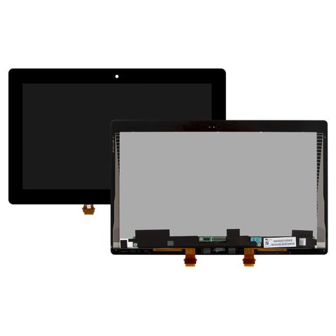 LCD compatible with Microsoft Surface RT 2, black, without frame 