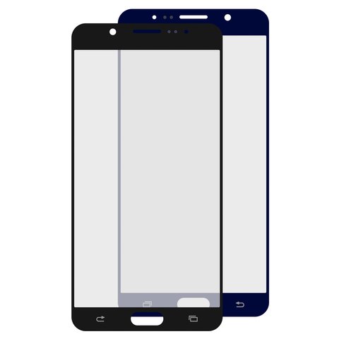 Housing Glass compatible with Samsung N9200 Galaxy Note 5, dark blue 