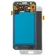 LCD compatible with Samsung J500 Galaxy J5, (white, without frame, High Copy, (OLED))