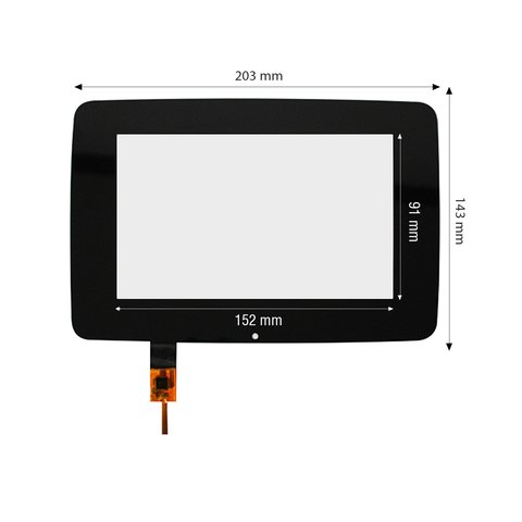 7" Capacitive Touch Screen for Mercedes Benz B, CLA, GLC