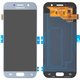 LCD compatible with Samsung A520 Galaxy A5 (2017), (blue, without frame, Original, service pack) #GH97-19733C/GH97-20135C