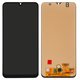 LCD compatible with Samsung A305 Galaxy A30, A505 Galaxy A50, A507 Galaxy A50s, (black, without frame, High Copy, with wide edge, (OLED))