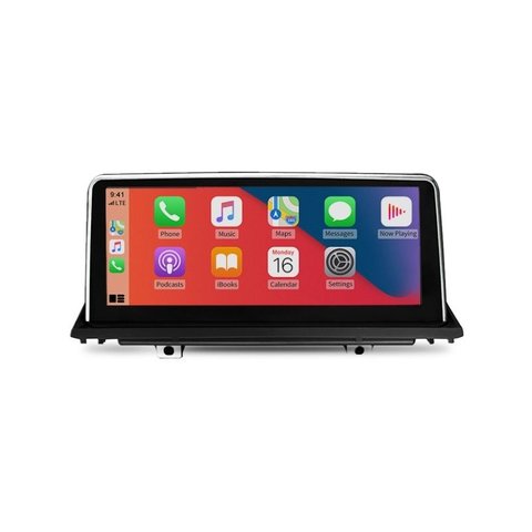 CarPlay Android Auto 10.25″ monitor for BMW X5 X6 E70 E71 E72 with CIC system