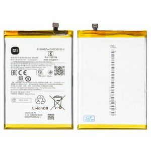 Battery BN5K BN5L compatible with Xiaomi Poco C55, Redmi 12C, Li Polymer, 3.82 V, 5000 mAh, Original PRC  
