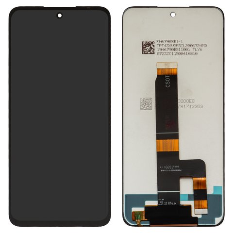 LCD compatible with Xiaomi Poco M6 Pro 5G, Redmi 12, black, without frame, High Copy 