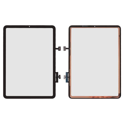Touchscreen compatible with iPad Air 2020 10.9", black, PRC 