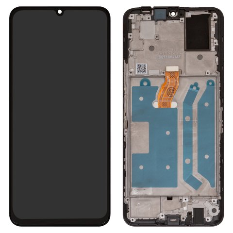 LCD compatible with Huawei Honor X7, black, with frame, High Copy, CMA LX2, CMA LX1, CMA LX3
