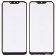 Housing Glass G+OCA PRO compatible with Huawei Nova 3i, P Smart Plus, (with OCA film, black)
