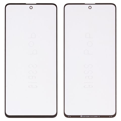 Housing Glass G+OCA PRO compatible with Samsung A516F Galaxy A51 5G, with OCA film, black 