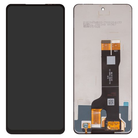 Дисплей для ZTE Nubia Music Z2353 , черный, без рамки, High Copy